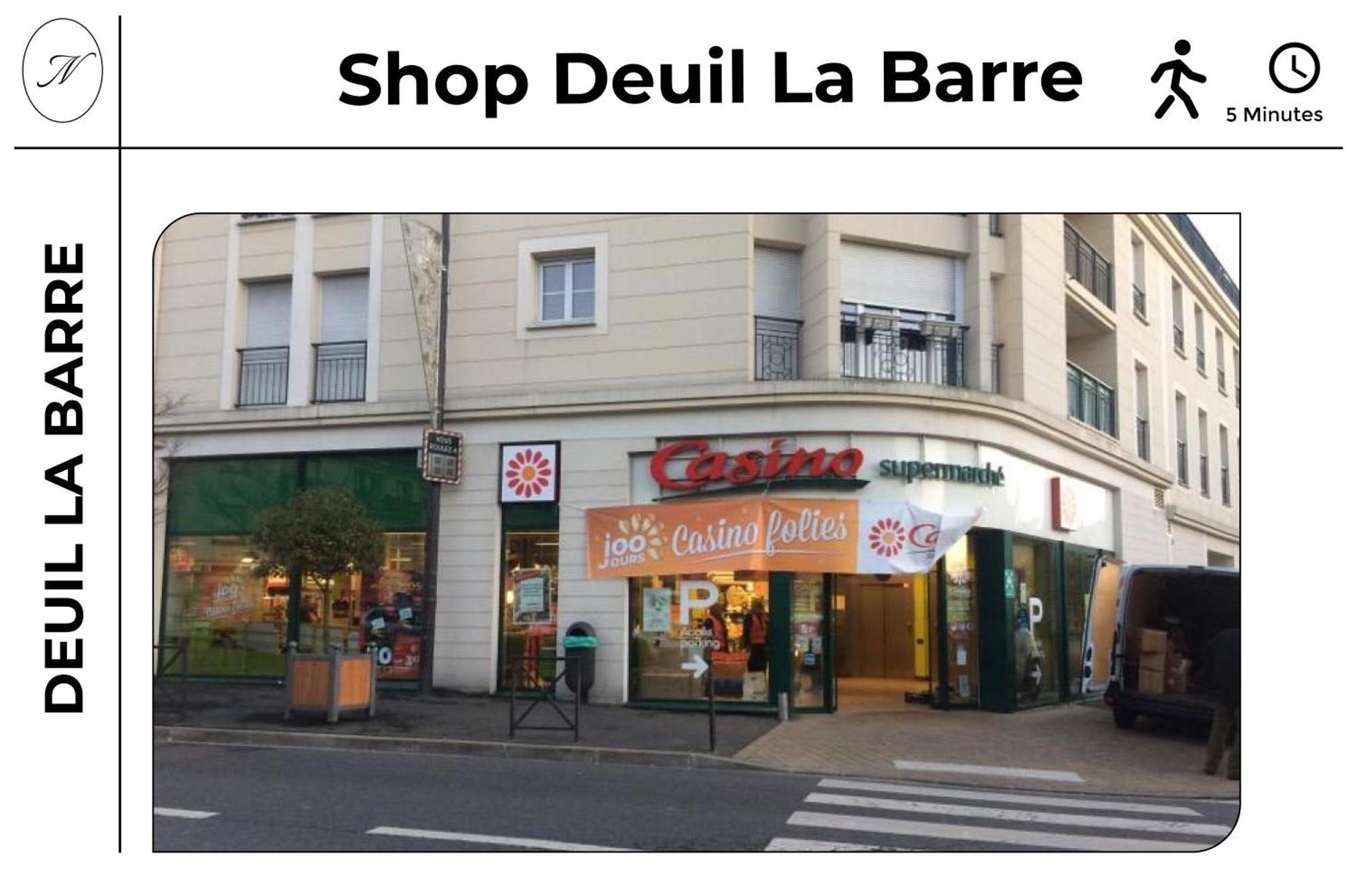 Parisian Retreat Pour 5 Personnes - 12 Min De Paris - Proche Gare Leilighet Deuil-la-Barre Eksteriør bilde